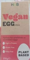 Mängden socker i Vegan egg mix