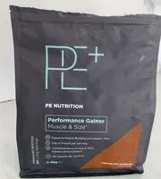 Mängden socker i Performance Gainer muscle and size