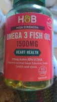 Mängden socker i OMEGA 3 FISH OIL