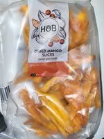 Mängden socker i dried mamgo