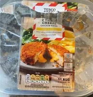 Mängden socker i 2 three cheese chicken kievs