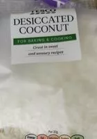 Mängden socker i desiccated coconut