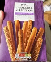 Mängden socker i Breadstick selection sesame