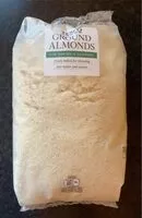 Mängden socker i Ground almonds