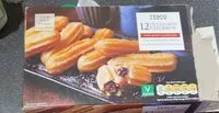 Mängden socker i 12 filled mini churros