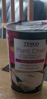 Mängden socker i Tesco plant Chef soya alternative yogurt