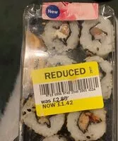 Mängden socker i Sushi Tesco