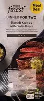 Mängden socker i Ranch Steaks with Garlic Butter