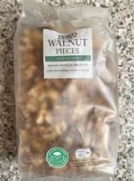 Mängden socker i Walnut pieces