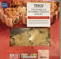 Mängden socker i Vegetable and Sundried Tomato Quiche