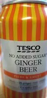 Mängden socker i No Added Sugar Ginger Beer