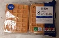 Mängden socker i Egg waffles