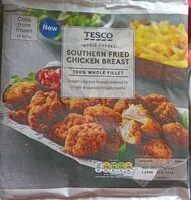 Mängden socker i Southern fried chicken breast