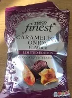 Mängden socker i Vegtable chips caramelized onion