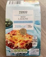 Mängden socker i Calorie controlled beef lasagne