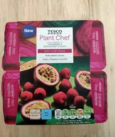 Mängden socker i Plant chef soya alternative to raspberry and passion fruit yogurts