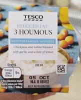 Mängden socker i Reduced fat houmous