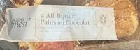 Mängden socker i All butter pains au chocolat