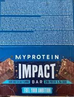 Mängden socker i Impact bar dark chocolate sea salt