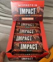 Mängden socker i Impact barre