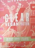Mängden socker i Clear vegan protein Strawberry