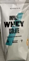 Mängden socker i Impact whey isolate