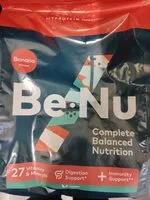 Mängden socker i BeNu Complete Nutrition Vegan Shake