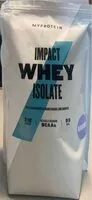 Mängden socker i Impact whey isolate