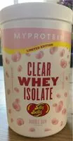 Mängden socker i Clear Whey Isolate