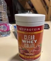 Mängden socker i Clear whey isolate