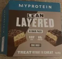 Mängden socker i Lean layered