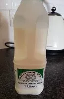 Mängden socker i Semi skimmed milk