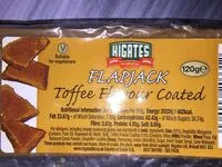 Mängden socker i Flapjack toffee flavour coated
