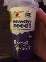 Mängden socker i Munchy Seeds Omega Sprinkles 140G