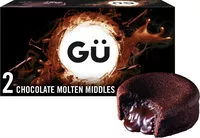 Mängden socker i G? Hot Chocolate Molten Middle Desserts (2 x)
