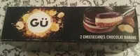 Mängden socker i 2 cheesecakes chocolat banane