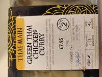 Mängden socker i green Thai chicken curry