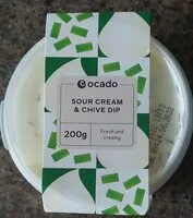 Mängden socker i sour cream and chive dip