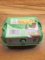 Mängden socker i Large free range eggs