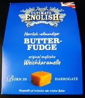 Mängden socker i Butter Fudge
