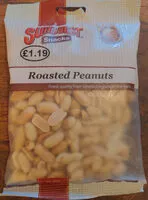 Mängden socker i Roasted Peanuts