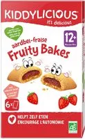 Mängden socker i Strawberry Fruity Bakes 6 x (132g)