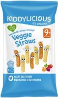 Mängden socker i Veggie Straws saveur fromage