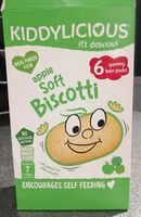 Mängden socker i Apple soft biscotti