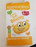 Mängden socker i Banana Soft Biscotti 6 x (120g)