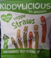 Mängden socker i Veggie straws