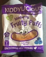 Mängden socker i Blueberry fruity puffs