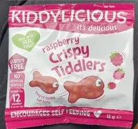Mängden socker i Raspberry crispy tiddlers