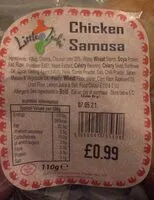 Mängden socker i Chicken samosa