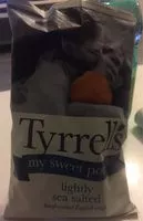 Mängden socker i Tyrrells Sweet Potato Salted Crisps